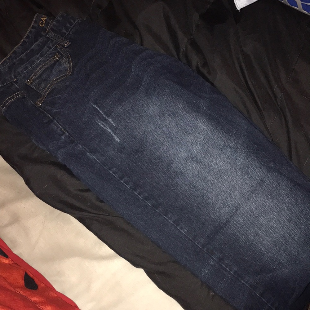 Carbon Relaxed Straight Flex Jeans | Size: 34/32